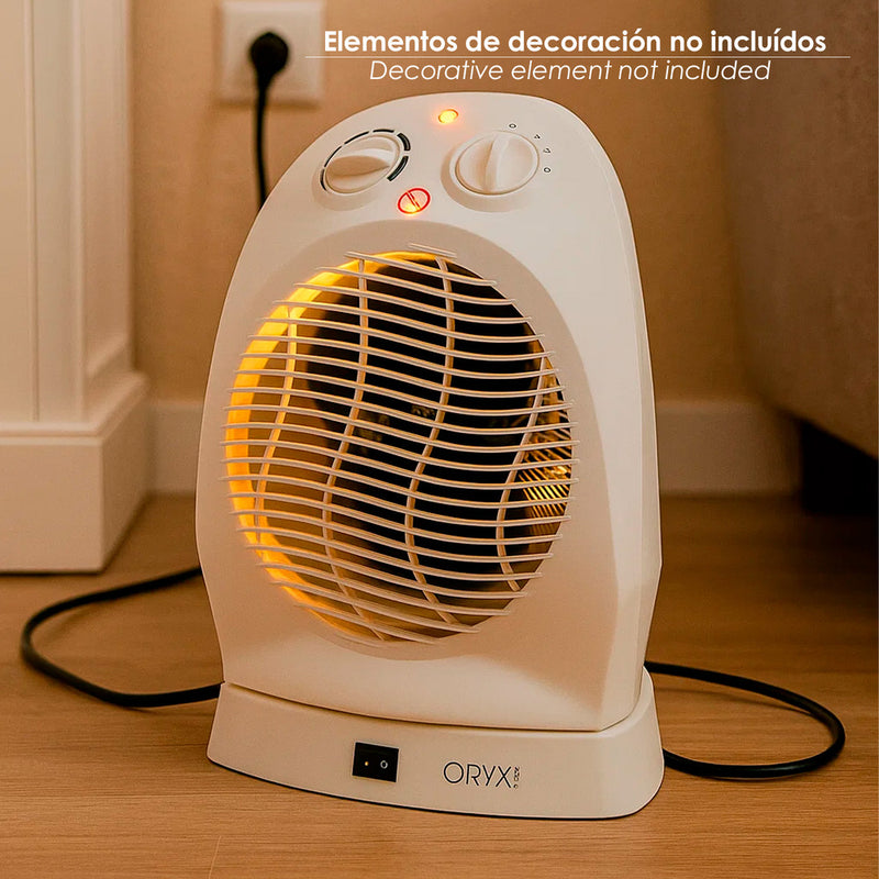 Termoventilador oscilante 1000 / 2000w