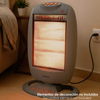 Estufa halógena oscilante 400 / 800 / 1200 w
