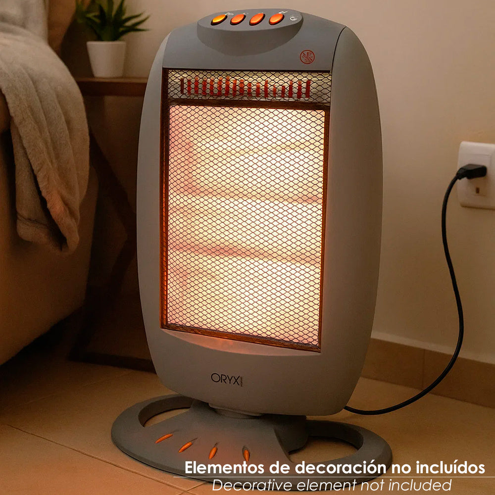 Oscillating halogen heater 400 / 800 / 1200 W