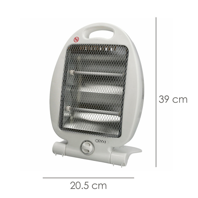 Estufa radiante pie oscilante 400 / 800w