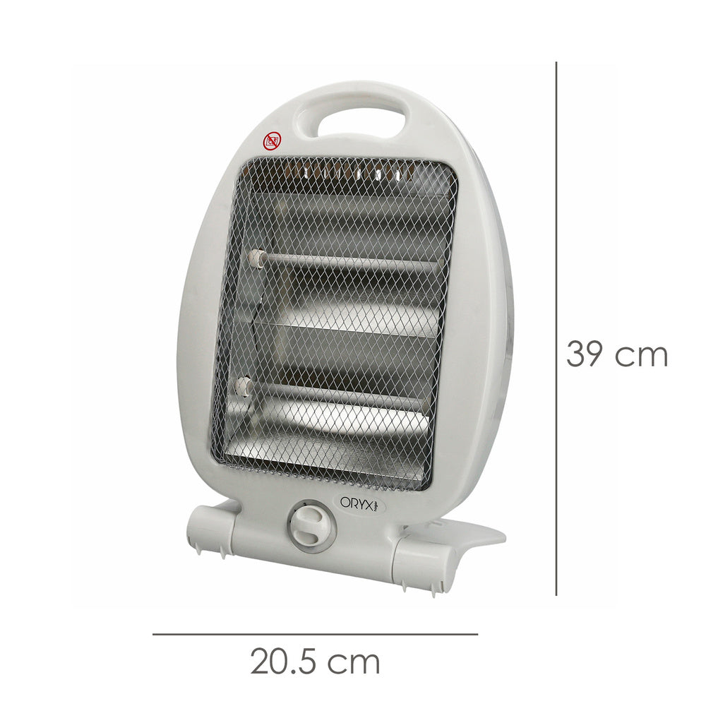 Oscillating radiant heater with stand 400 / 800W