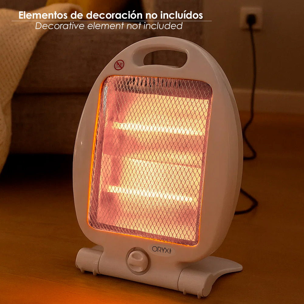 Oscillating radiant heater with stand 400 / 800W