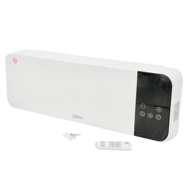 Termoconvector de pared split 1000 / 2000 watt