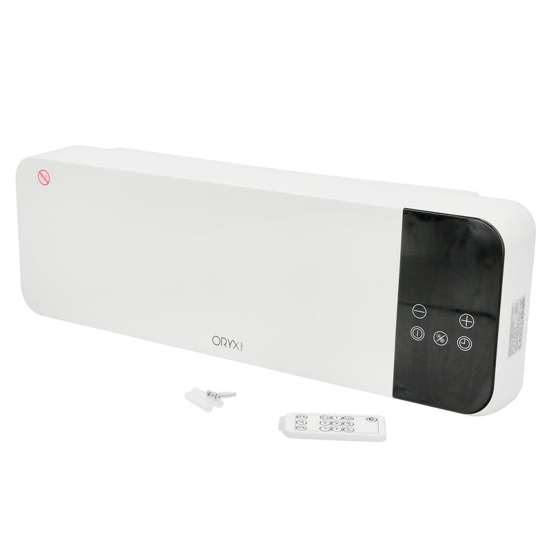 Termoconvector de pared split 1000 / 2000 watt