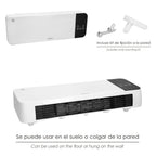 Termoconvector de pared split 1000 / 2000 watt.