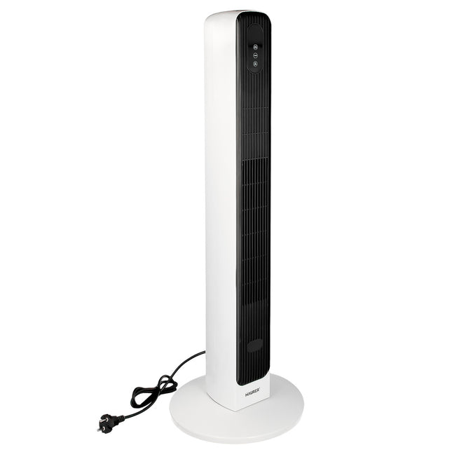 Calefactor termoventilador ceramico oscilante torre 1000 / 2000 w. altura 88 cm