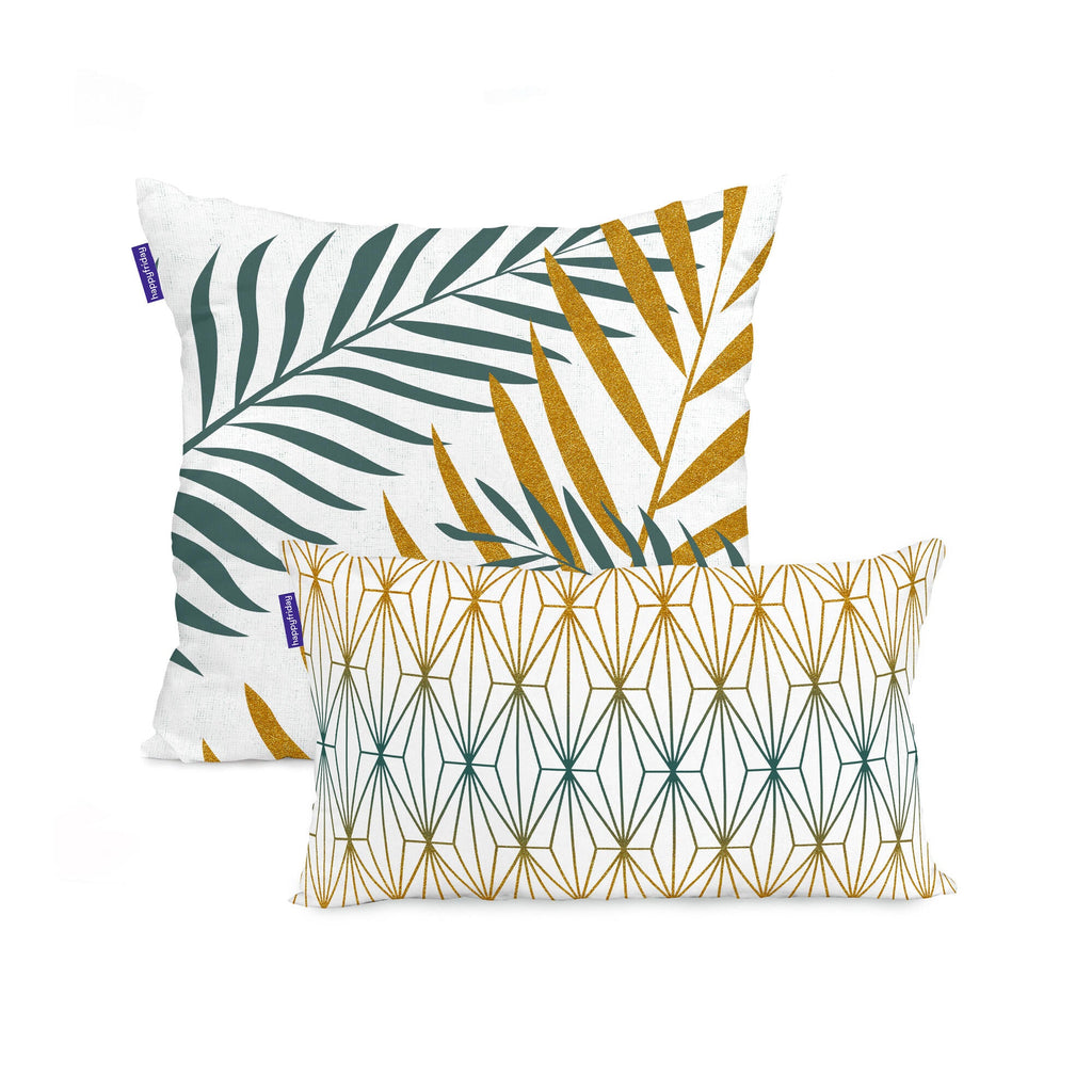 Foliage mint Cushion cover 50x50 + 50x30 cm