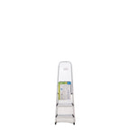 3-step foldable aluminum ladder, for domestic use, non-slip, lightweight and durable