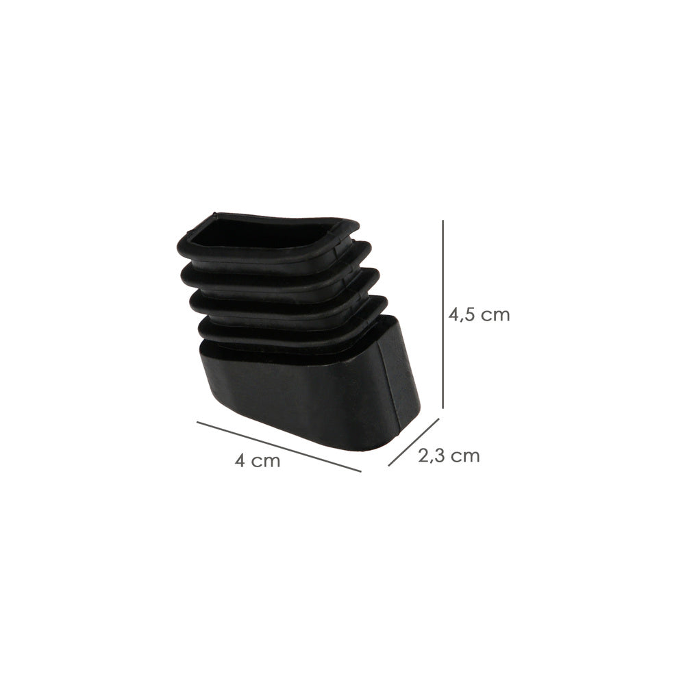 Aluminium stair ferrule Oryx 2016 front legs inside