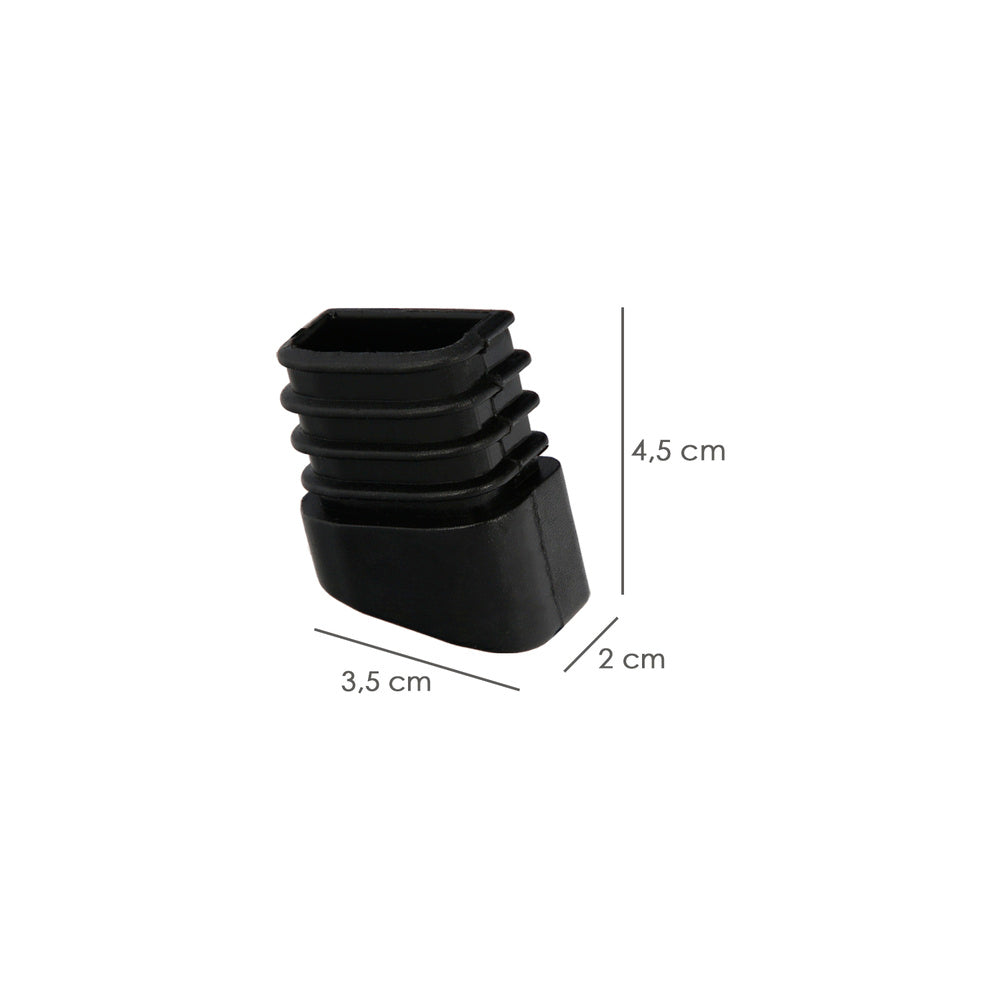 Oryx 2016 aluminum ladder rear leg end cap