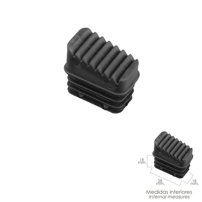 Contera escaleras aluminio oryx trasera, de 3 a 8 peldaños