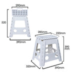 Taburete plegable 29x22x39 cm