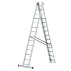 Industrial aluminum ladder 14+14+14 3x4 m