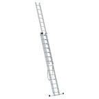 Industrial aluminum ladder 14+14+14 3x4 m