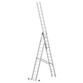 Industrial aluminum ladder 14+14+14 3x4 m