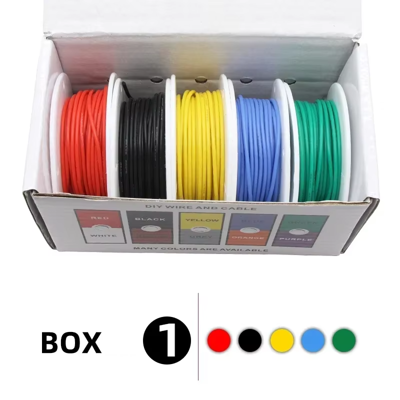 Kit de cables de silicona resistente al calorCables