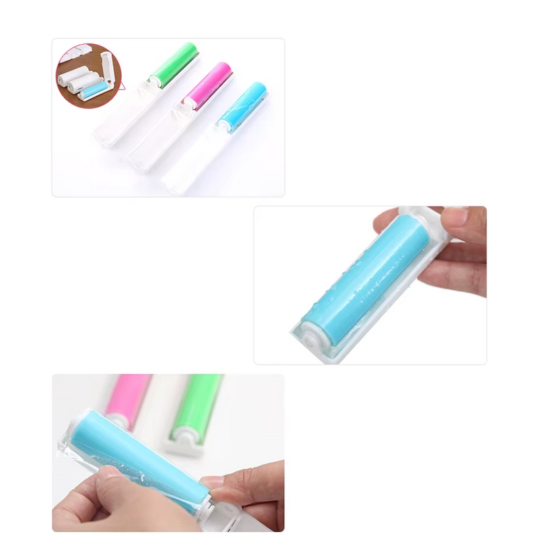 Rodillo quitapelusas portátil y lavableAccesorios practicosHome & Garden > Household Supplies > Laundry Supplies > Lint Rollers