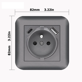 Gris (C+A) / 110-250V