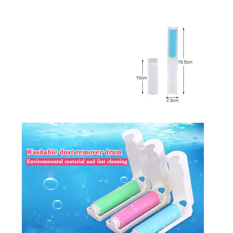 Rodillo quitapelusas portátil y lavableAccesorios practicosHome & Garden > Household Supplies > Laundry Supplies > Lint Rollers