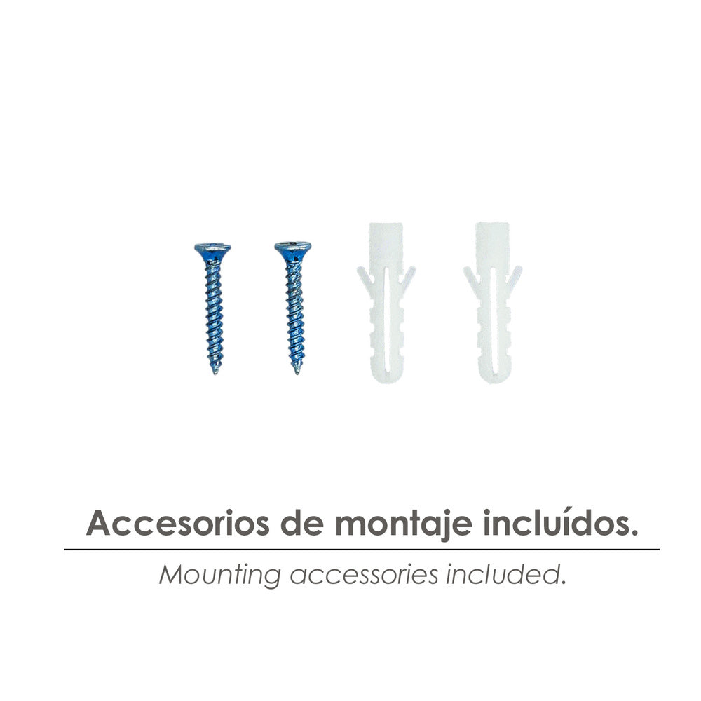 Soporte pelícano regulable para estante 1 / 20 mm cromo mate (1 pieza)