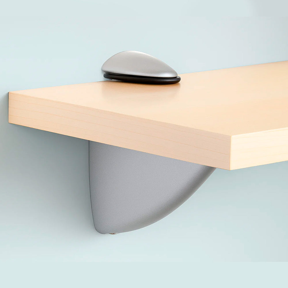 Soporte pelícano regulable para estante 1 / 20 mm cromo mate (1 pieza)