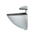 Soporte pelícano regulable para estante 1 / 20 mm cromo mate (1 pieza)