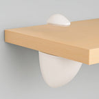 Soporte pelícano regulable para estante 1 / 20 mm blanco  (1 pieza)
