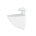 Soporte pelícano regulable para estante 1 / 20 mm blanco  (1 pieza)