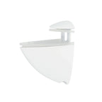 Soporte pelícano regulable para estante 1 / 20 mm blanco  (1 pieza)