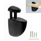Soporte pelícano regulable para estante 1 / 20 mm negro (1 pieza)