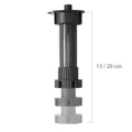 Pata regulable desmontable 13 / 20 cm negro
