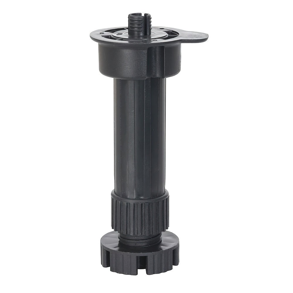 Adjustable detachable leg 13 / 20 cm black