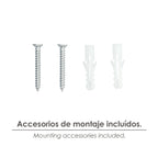 Soporte pelícano regulable para estante 1 / 35 mm blanco  (1 pieza)