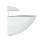 Soporte pelícano regulable para estante 1 / 35 mm blanco  (1 pieza)