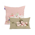 White peonies Cushion cover 50x50 + 50x30 cm