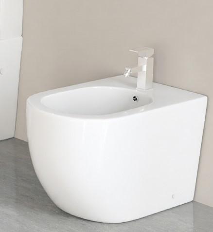 Bidé compacto enrasado a la pared porcelana | blanco | 3_BP