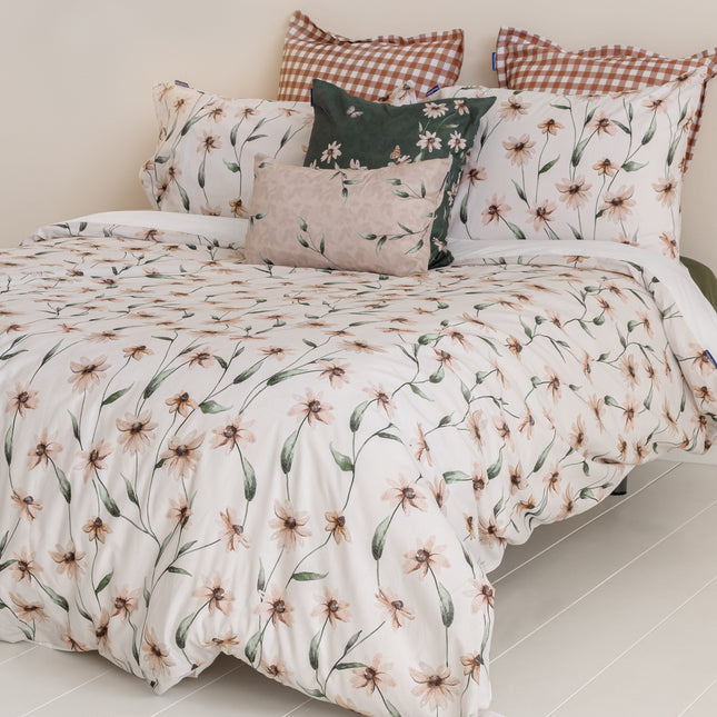 Tinny bloom Funda de cojín 50x50 + 50x30 cm