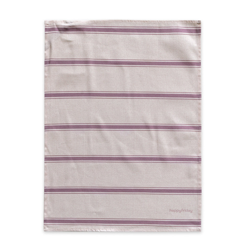 Pano de loiça com estampado de peónias brancas, conjunto com 2 unidades, 70x50 cm