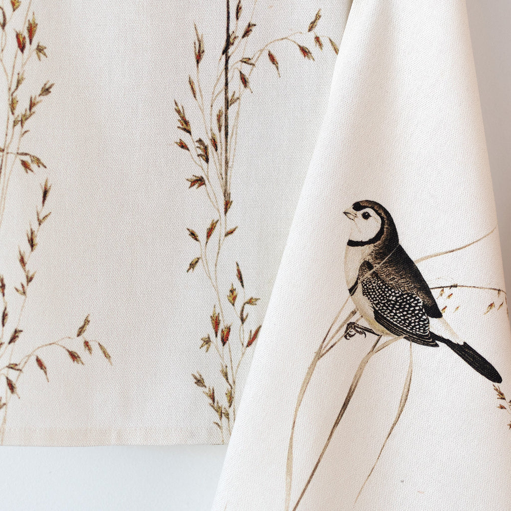 Happy birds Tea towel 2 pcs 70x50 cm