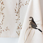 Happy birds Tea towel 2 pcs 70x50 cm