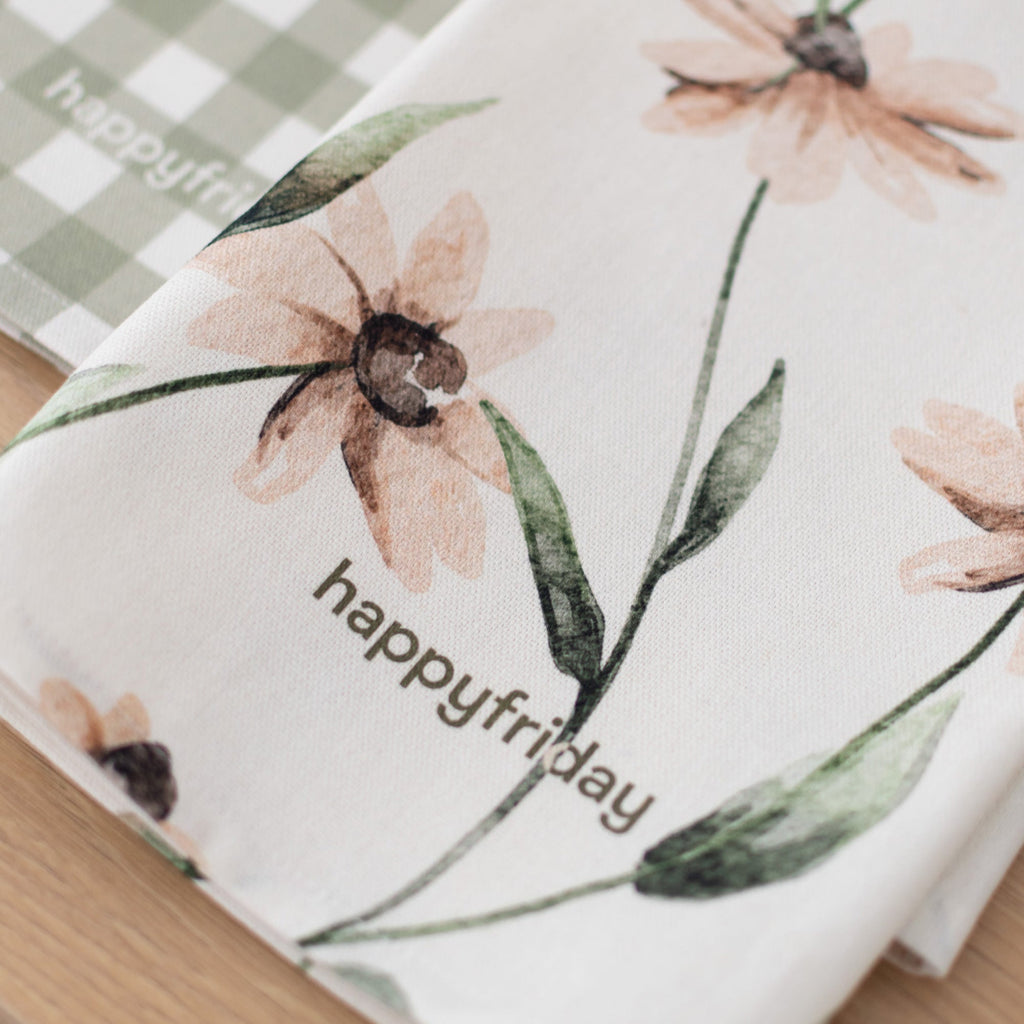 Tinny bloom Paño de cocina 2 ud 70x50 cm