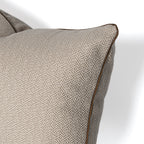 Herringbone Funda de cojín decorativo 50x50 cm Beige