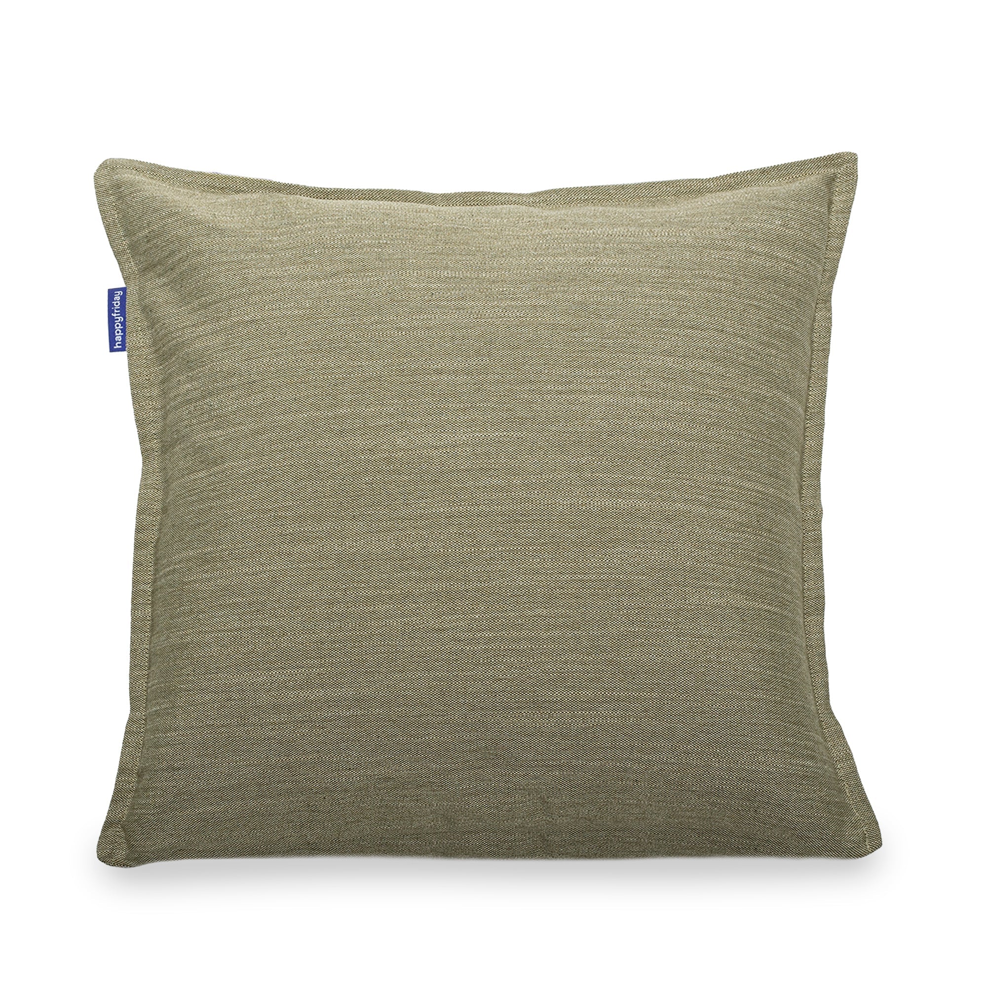 Twill Funda de cojín decorativo 50x50 cm Verde oliva