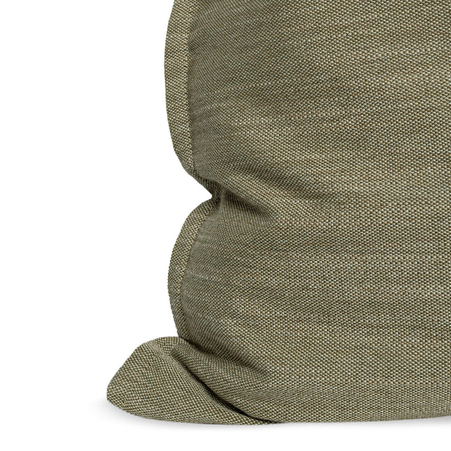Twill Funda de cojín decorativo 50x50 cm Verde oliva