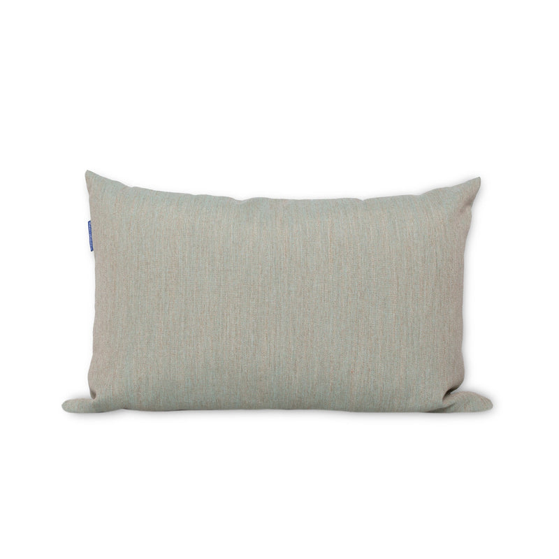 Twill Funda de cojín decorativo 60x40 cm Azul claro