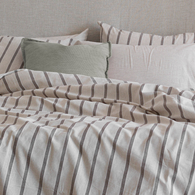 Twill Funda de cojín decorativo 50x50 cm Azul claro