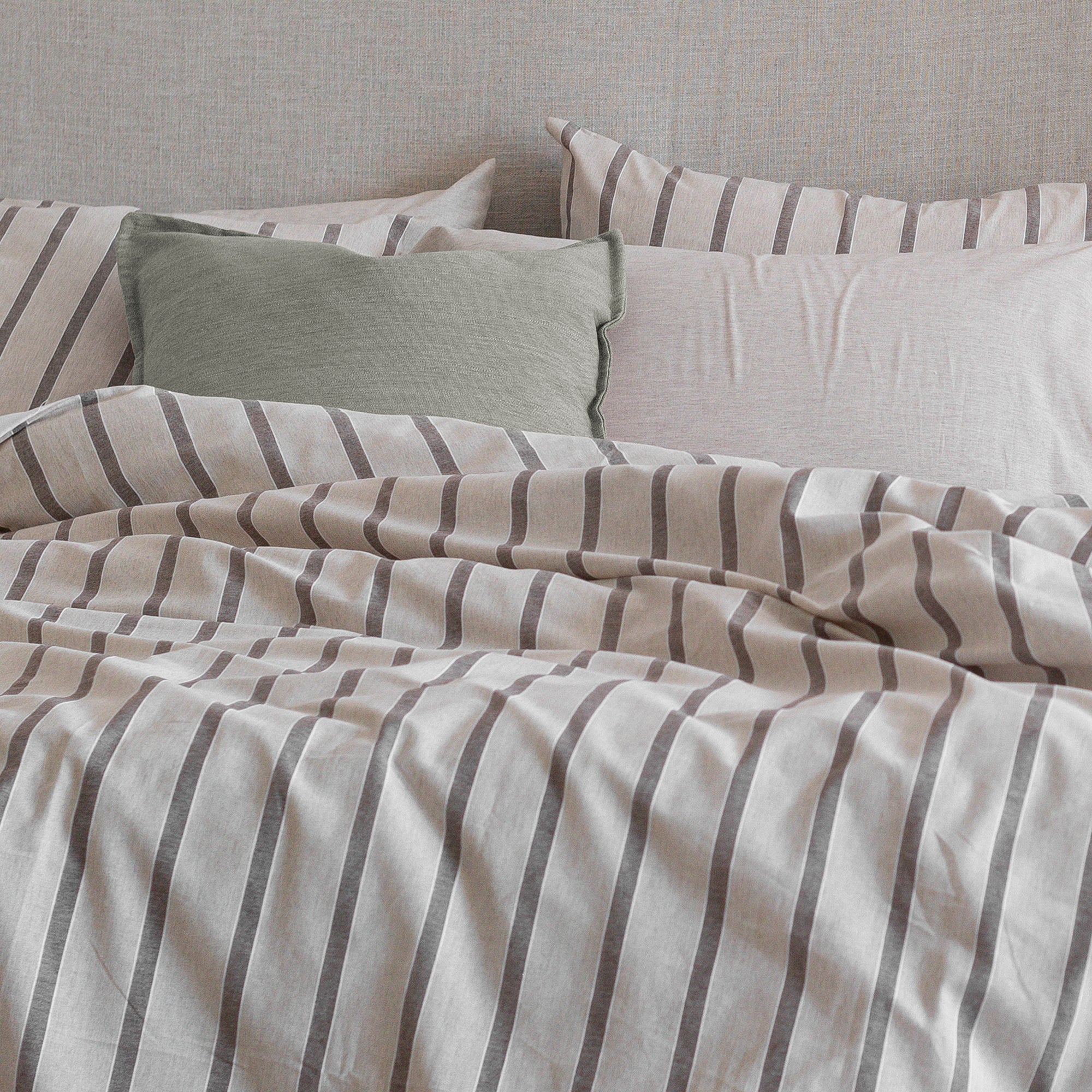 Twill Funda de cojín decorativo 50x50 cm Azul claro