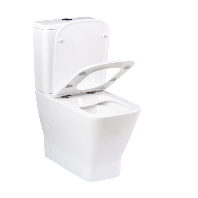 Inodoro rimless completo blanco enrasado a la pared | 1_ES