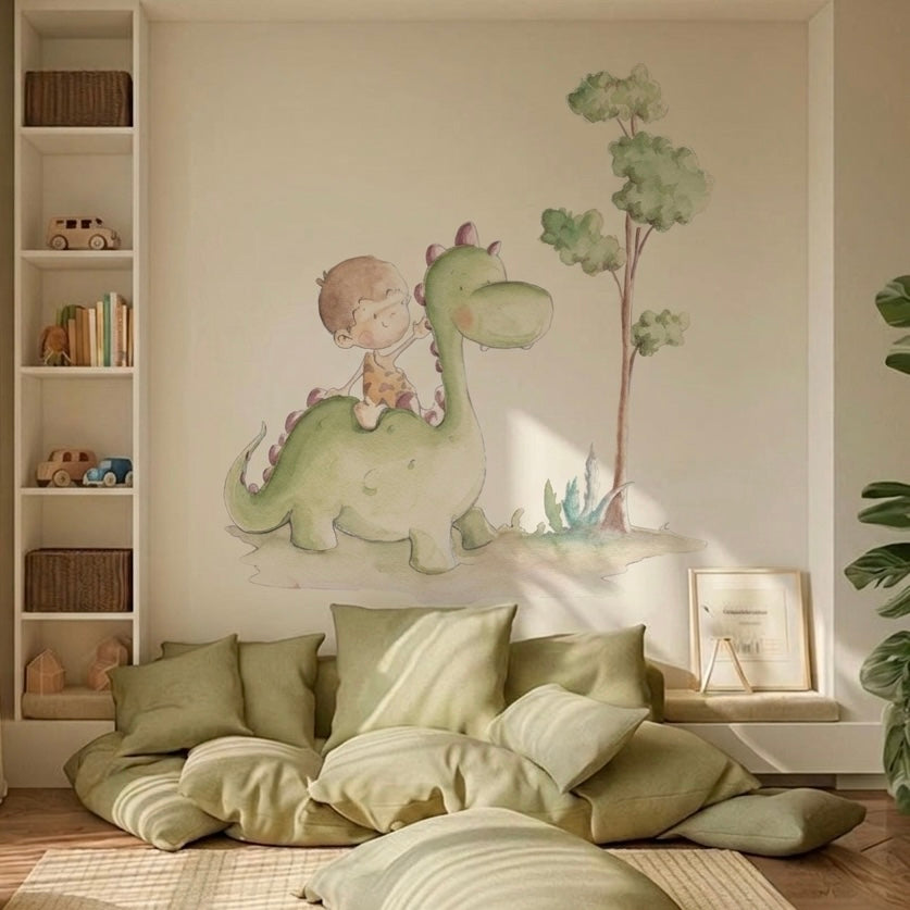 Vinilo decorativo infantil con dinosaurios | Para decorar paredes