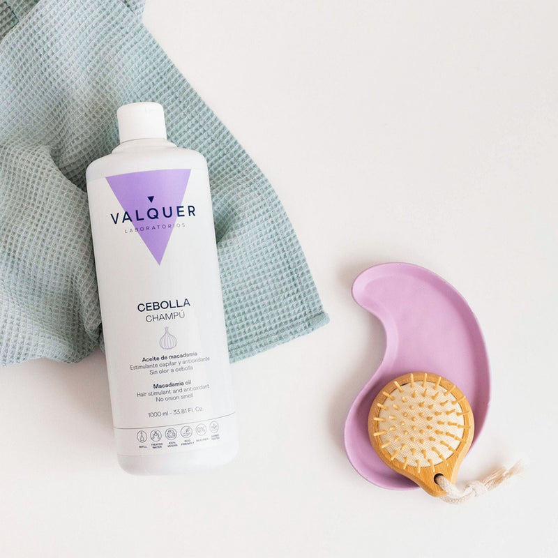 Champú de cebolla revitalizante para todo tipo de cabellos